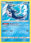 Mantine  - Reverse Holofoil SM  Lost Thunder - Uncommon