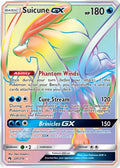 Suicune GX (Secret)  - Holofoil SM  Lost Thunder - Secret Rare