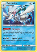 Primarina 067  - Reverse Holofoil SM  Lost Thunder - Rare