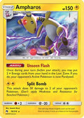 Ampharos 078  - Reverse Holofoil SM  Lost Thunder - Holo Rare