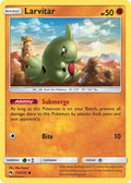 Larvitar (114) (114) 114  SM  Lost Thunder - Common