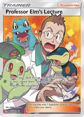 Professor Elm's Lecture (Full Art)  - Holofoil SM  Lost Thunder - Ultra Rare