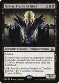 Kalitas, Traitor of Ghet (OGW-086) - Oath of the Gatewatch Foil