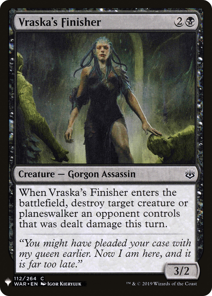 Vraska's Finisher (LIST-112) - The List