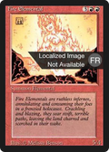 Fire Elemental (FBB-) - Foreign Black Border
