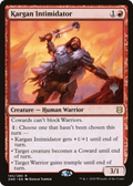 Kargan Intimidator (PPZNR-145P) - Zendikar Rising Promos Foil