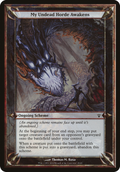 My Undead Horde Awakens (Archenemy) (OVER-) - Archenemy Schemes