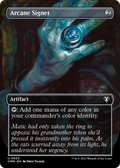 Arcane Signet (Borderless) (CMM-653) - Commander Masters Foil