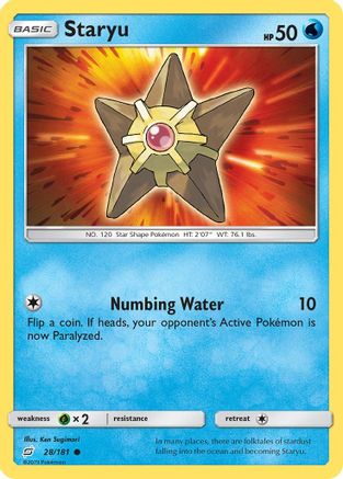 Staryu  SM  Team Up - Common