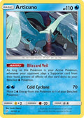 Articuno 032  - Reverse Holofoil SM  Team Up - Holo Rare