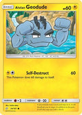 Alolan Geodude (34) (34) 034  - Reverse Holofoil SM  Team Up - Common