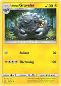 Alolan Graveler 036  - Reverse Holofoil SM  Team Up - Uncommon