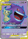 Gengar & Mimikyu GX (Full Art) 164  - Holofoil SM  Team Up - Ultra Rare