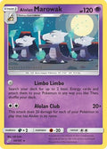 Alolan Marowak 064  - Reverse Holofoil SM  Team Up - Rare