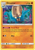 Omastar  - Holofoil SM  Team Up - Holo Rare