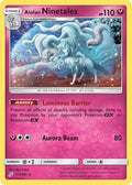 Alolan Ninetales 111  - Reverse Holofoil SM  Team Up - Holo Rare