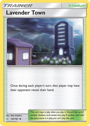 Lavender Town 147  SM  Team Up - Uncommon