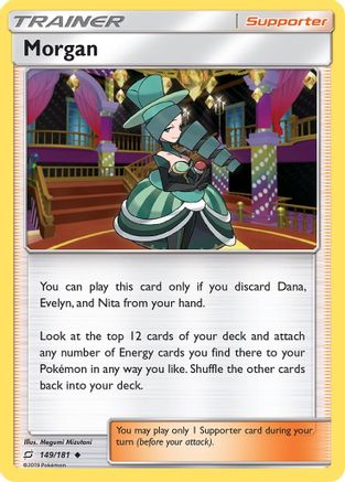 Morgan 149  - Reverse Holofoil SM  Team Up - Uncommon