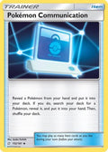 Pokemon Communication 152  - Reverse Holofoil SM  Team Up - Uncommon