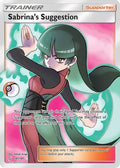 Sabrina's Suggestion (Full Art)/181  - Holofoil SM  Team Up - Ultra Rare