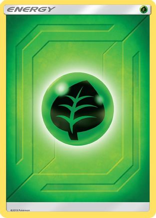 Grass Energy (2019 Unnumbered)  - Reverse Holofoil SM  Team Up - Common