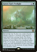 Green Sun's Twilight (ONE-169) - Phyrexia: All Will Be One Foil