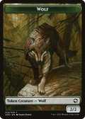 Wolf Token (AFR-014) - Adventures in the Forgotten Realms Tokens Foil