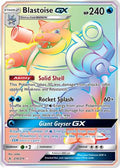 Blastoise GX (Secret)  - Holofoil SM  Unbroken Bonds - Secret Rare