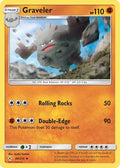 Graveler  - Reverse Holofoil SM  Unbroken Bonds - Uncommon