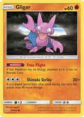 Gligar/214  - Reverse Holofoil SM  Unbroken Bonds - Common