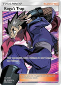 Koga's Trap (Full Art)  - Holofoil SM  Unbroken Bonds - Ultra Rare