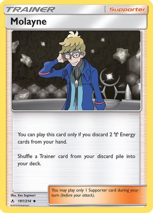 Molayne  - Reverse Holofoil SM  Unbroken Bonds - Uncommon
