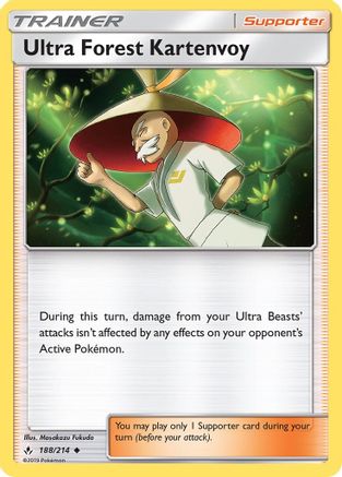 Ultra Forest Kartenvoy/214  SM  Unbroken Bonds - Uncommon