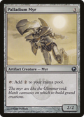 Palladium Myr (SOM-190) - Scars of Mirrodin Foil
