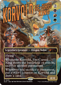 Korvold, Fae-Cursed King (SLD-1625) - Secret Lair Drop (Borderless)