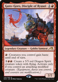 Goro-Goro, Disciple of Ryusei (PPNEO-145) - Kamigawa: Neon Dynasty Promos Foil