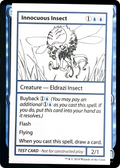 Innocuous Insect (No PW Symbol) (CMB1-023) - Mystery Booster Playtest Cards 2021