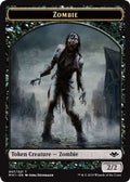 Zombie // Elephant Double-Sided Token (MH1-7 // 12) - Modern Horizons