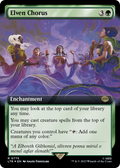 Elven Chorus (Extended Art) (Surge Foil) (LTR-775) - The Lord of the Rings: Tales of Middle-earth: (Extended Art) Foil