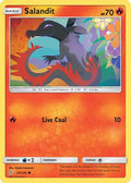 Salandit (33) (33) 033/236  - Reverse Holofoil SM  Unified Minds - Common