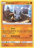Cubone 105  - Reverse Holofoil SM  Unified Minds - Common