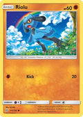 Riolu (115) (115) 115  - Reverse Holofoil SM  Unified Minds - Common