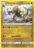 Haxorus  - Reverse Holofoil SM  Unified Minds - Holo Rare