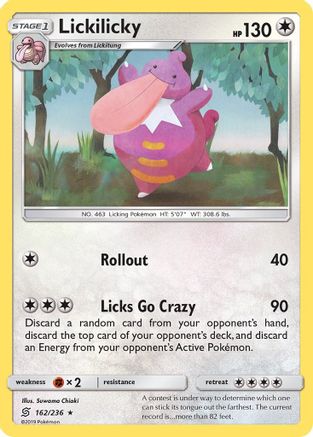 Lickilicky  - Reverse Holofoil SM  Unified Minds - Rare