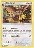 Noctowl 166  - Reverse Holofoil SM  Unified Minds - Uncommon