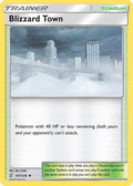 Blizzard Town  - Reverse Holofoil SM  Unified Minds - Uncommon