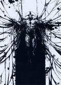 Sinew Dancer // Sinew Dancer (AONE-066) - Phyrexia: All Will Be One Art Series (Borderless)