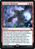 Anzrag's Rampage (PRE-111) - Murders at Karlov Manor Promos Foil