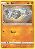 Geodude 033  - Reverse Holofoil Hidden Fates - Common