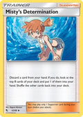 Misty's Determination 062  - Reverse Holofoil Hidden Fates - Uncommon